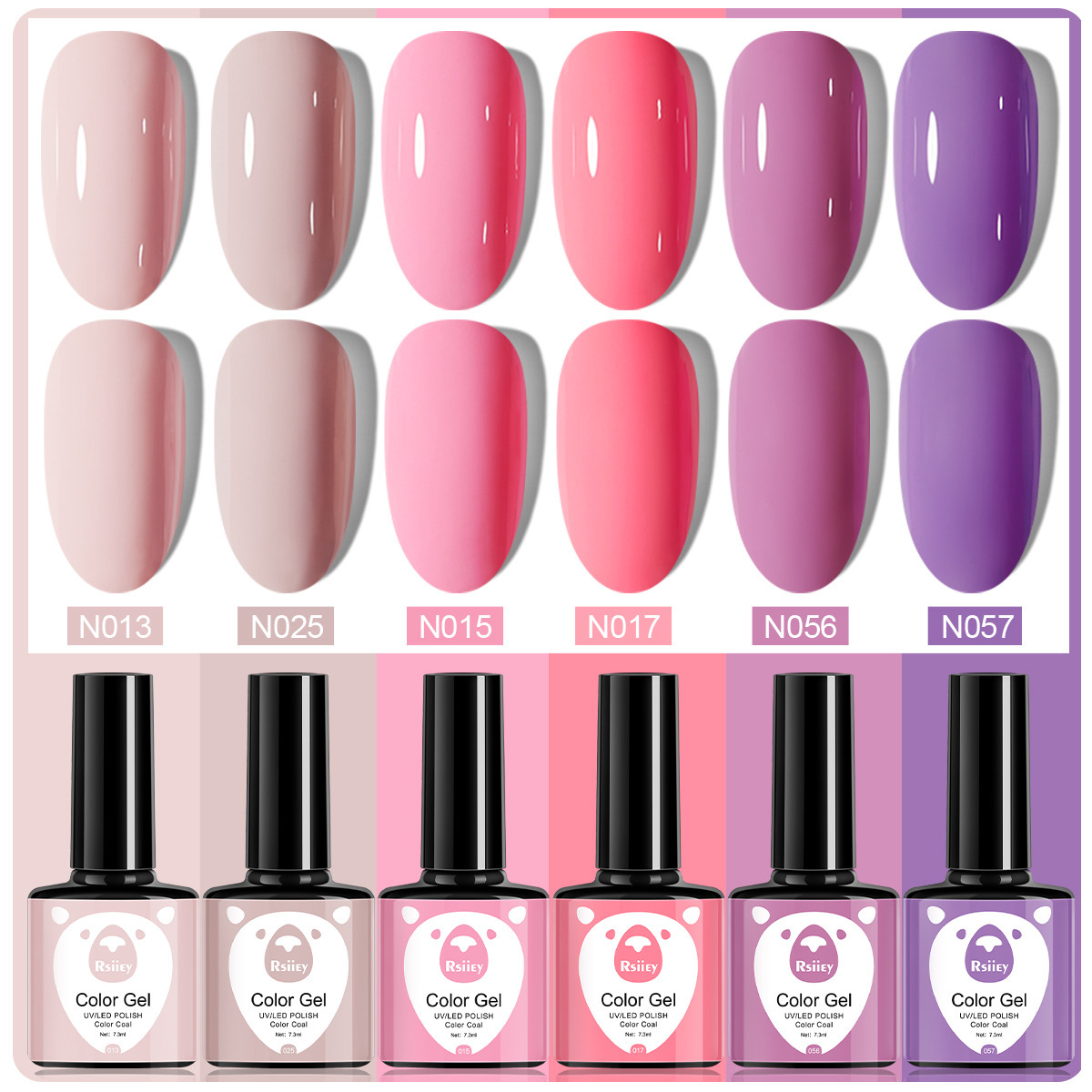 6 colores esmalte de uñas pegamento fototerapia embotellada color popular pintado brillante ojo de gato pegamento UV fototerapia pegamento esmalte de uñas traje de pegamento