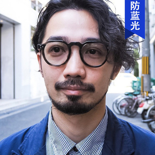 Kemei Mini Screw Random Polygon Anti-blue Light Glasses Frame  New Retro Small Frame Non-prescription Glasses Trendy Eye