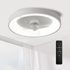 Cross border invisible Ceiling bedroom Ceiling fan lamp ultrathin invisible Restaurant bedroom Mute household Fan Light