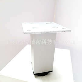 可调节桌脚方形带垫片浴室柜脚工厂直销多种尺寸家具五金件沙发脚