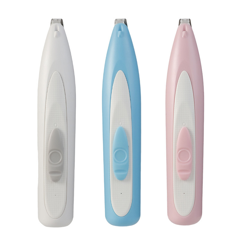 Mascota perro gato Afeitadora eléctrica amoladora de uñas gato pie pelo corte eléctrico Clipper Teddy pusher artefacto especial