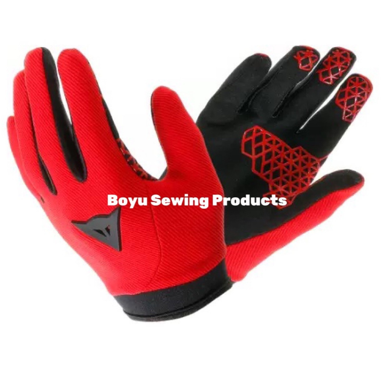 透气户外骑行自行车运动耐磨防护手套越野防摔长指全指骑行手套