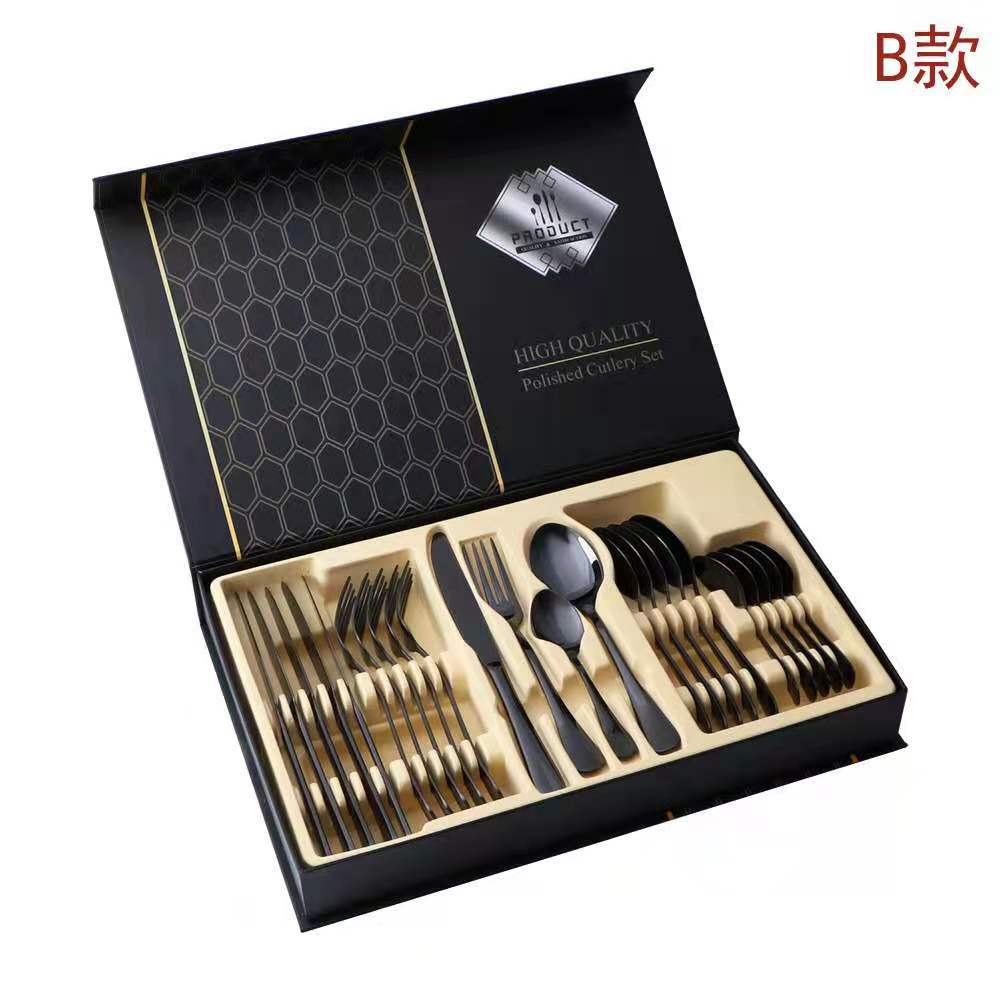 24件套礼盒装【镀钛黑】