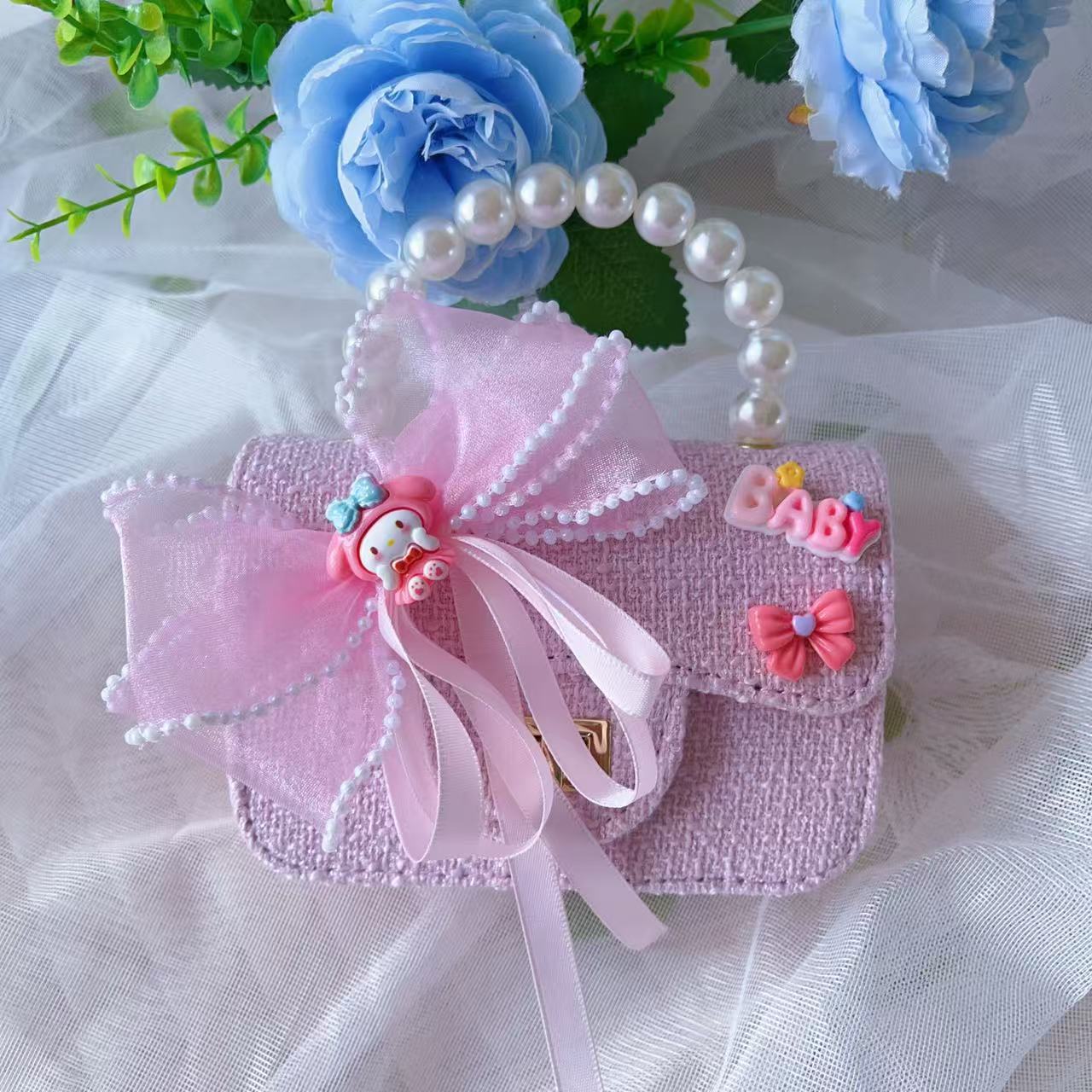 Niños bolso de hombro niñas nuevo Kulomi jade cane bolso de perro flash de moda lindos bolso de mochila