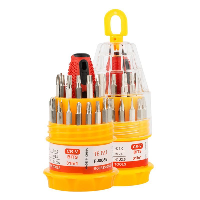 31-in-1 Screwdriver Set Portable Telecommunications Mobile Phone Computer Maintenance Disassembly Tool Combination