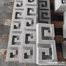 发发泡陶瓷外墙装饰线条别墅窗套浮雕花板中式回纹线罗马柱麦太保