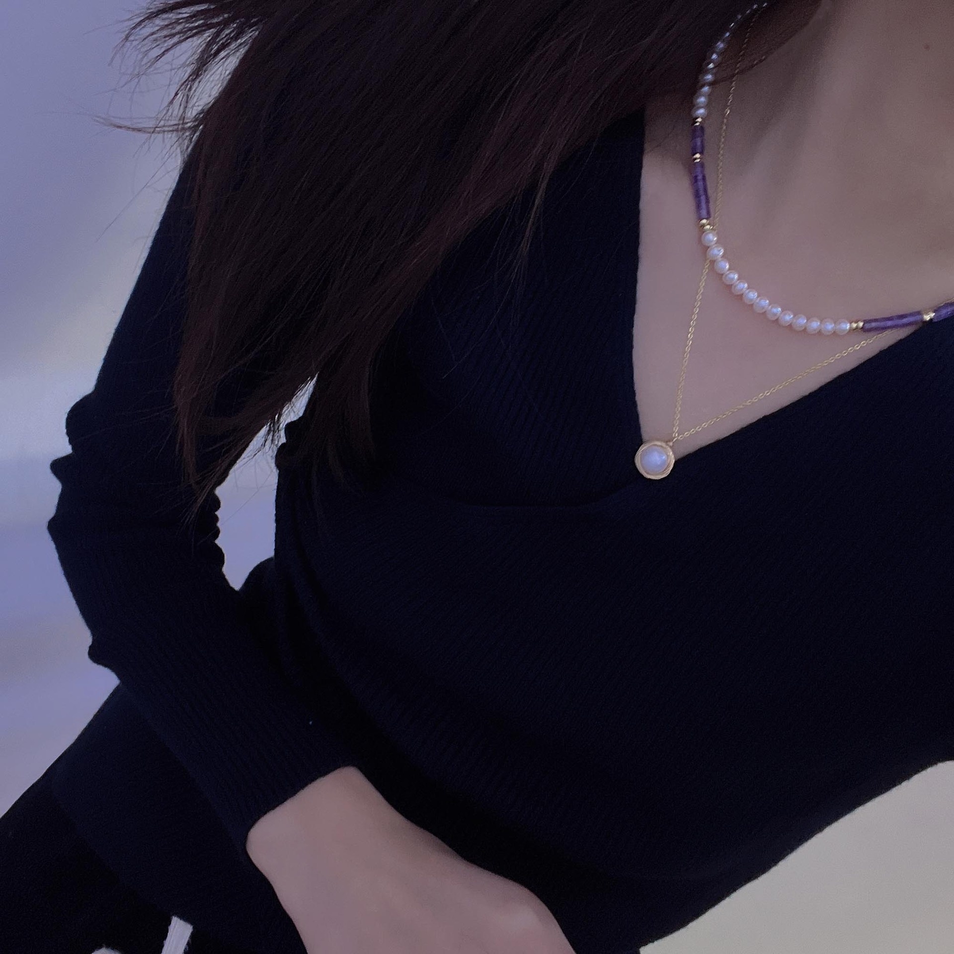 ����ʽtianȻ�ĵ�ˮ����������������ins��С��������˫������