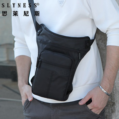 Cross-border exclusive men's outdoor sports waist bag, wholesale versatile leg-cross bag, large capacity, lightweight, waterproof cross-body bag