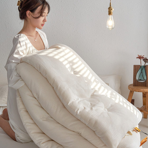 Japanese Type A Double-layer Yarn Pure Cotton Quilt Core Summer Quilt Li Guanqi Genuine Soybean Quilt Spring and Autumn Quilt Warm Thickened Winter Quilt