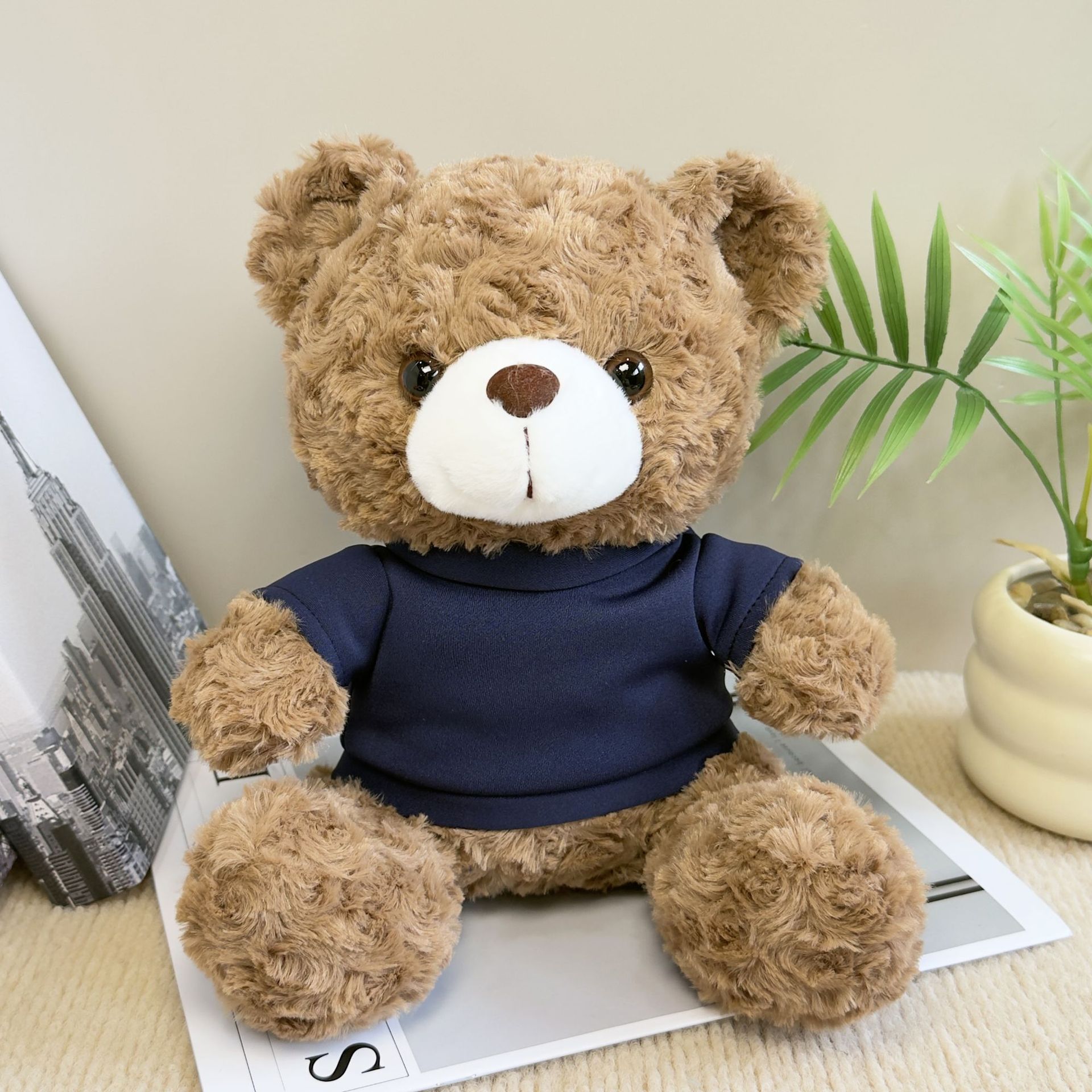 Osos de peluche abrazar osos muñecas muñecas agarrar muñecas regalo para niños impresión LOGO regalo juguetes de peluche