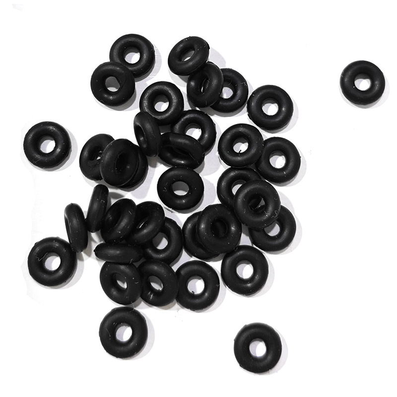 Black outer diameter 6mm, wire diameter 2mm, aperture 2mm