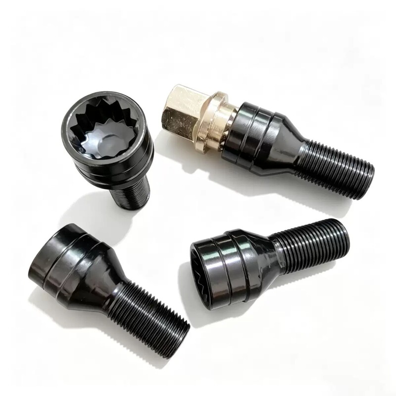 36136776076 is suitable for BMW locking wheel bolts M14*1.25 tire hub anti-theft screws 4+1 set 36136776076 is suitable for BMW locking wheel bolts M14*1.25 tire hub anti-theft screws 4+1 set