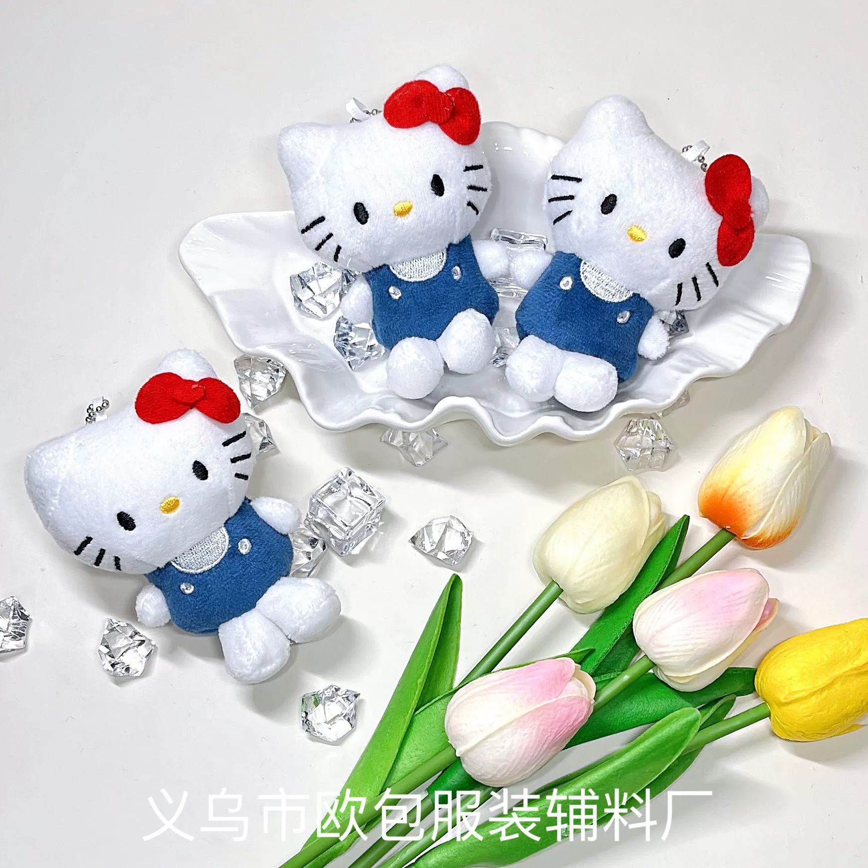 Hello Kitty, плюшевая кукла-мультяшка, брелок, рюкзак, аксессуар, интернет-знаменитость