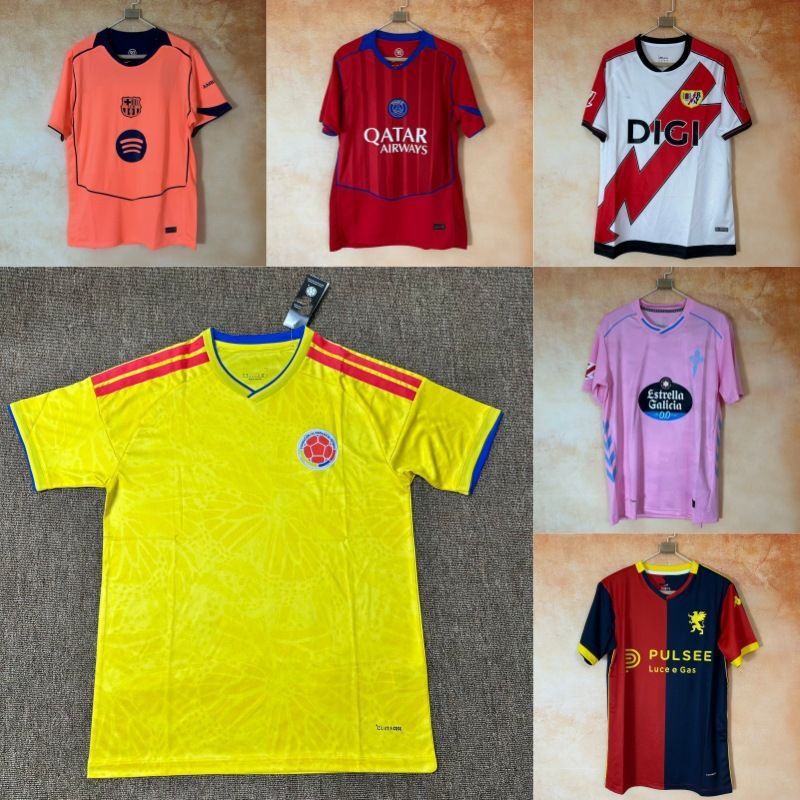 2026 Season Fan Edition Shirts and Jerseys Wholesale West Ham Away Ajax Various Clubs Home and Away Short-Sleeved Shirts