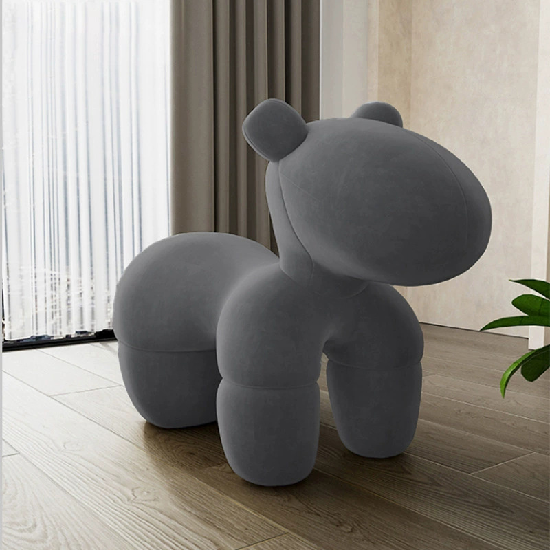 Silla de caballo para niños animales perezoso sofá silla de algodón silla de caballo silla de caballo