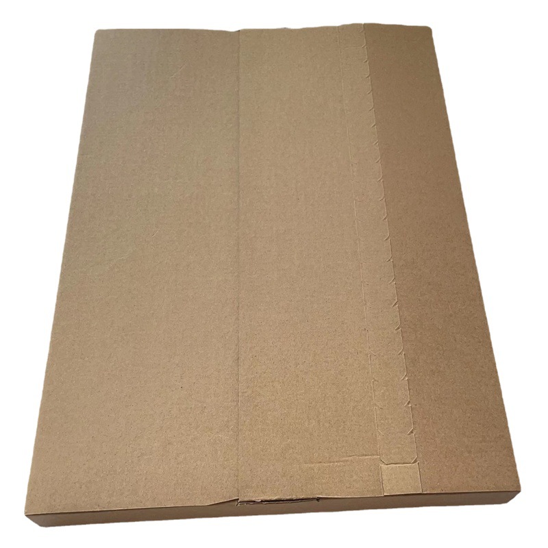 Caja de avión Caja de mensajería Caja de correo de libros Caja de productos de papel kraft Caja de papel ultrafina en stock Lote pequeño