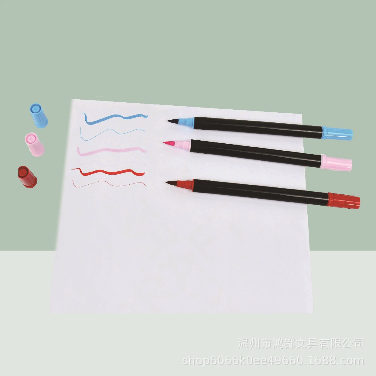 Двусторонняя акварель, восковые мелки, кисть, долговечный набор, 12 цветов, моющийся