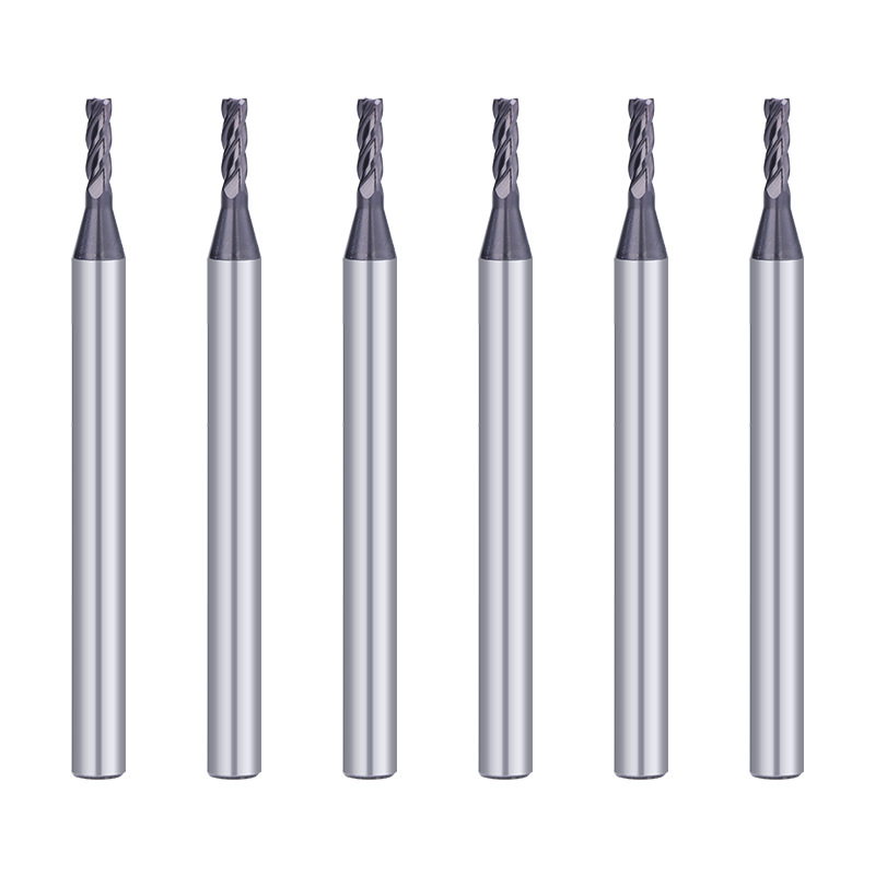 跨境 4刃钨钢立铣刀  木工数控机床 硬质合金立铣刀 批发