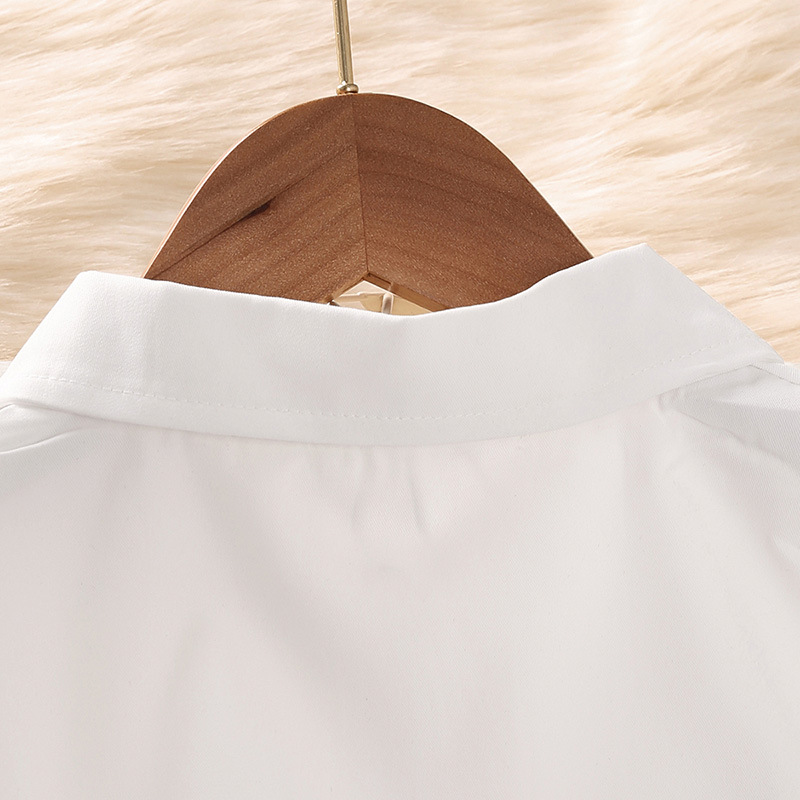XUANMU Kids Long Sleeve Dress for Girls Spring Autumn New Child Casual Shirred Patched Princess Dress Clothing X026A_viptrois.com