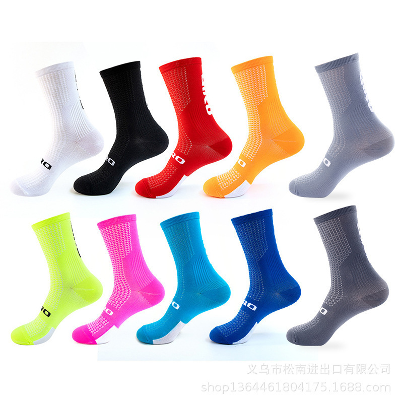 New GLCO mountain bike mid-calf cycling socks running sports socks outdoor basketball socks quick-drying anti-wear