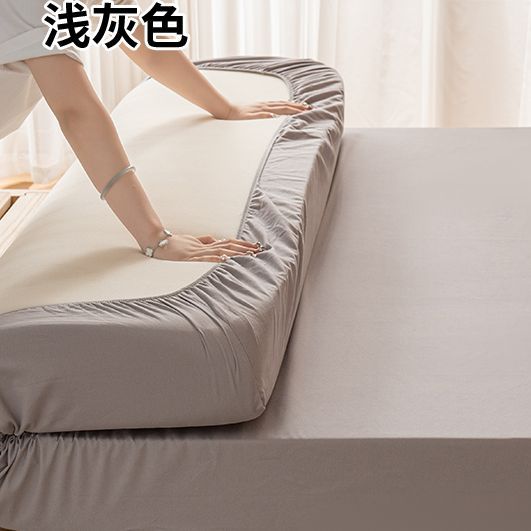 2025 nueva sábana de algodón cepillada otoño e invierno funda protectora de colchón Simmons engrosada nueva funda de cama individual con todo incluido
