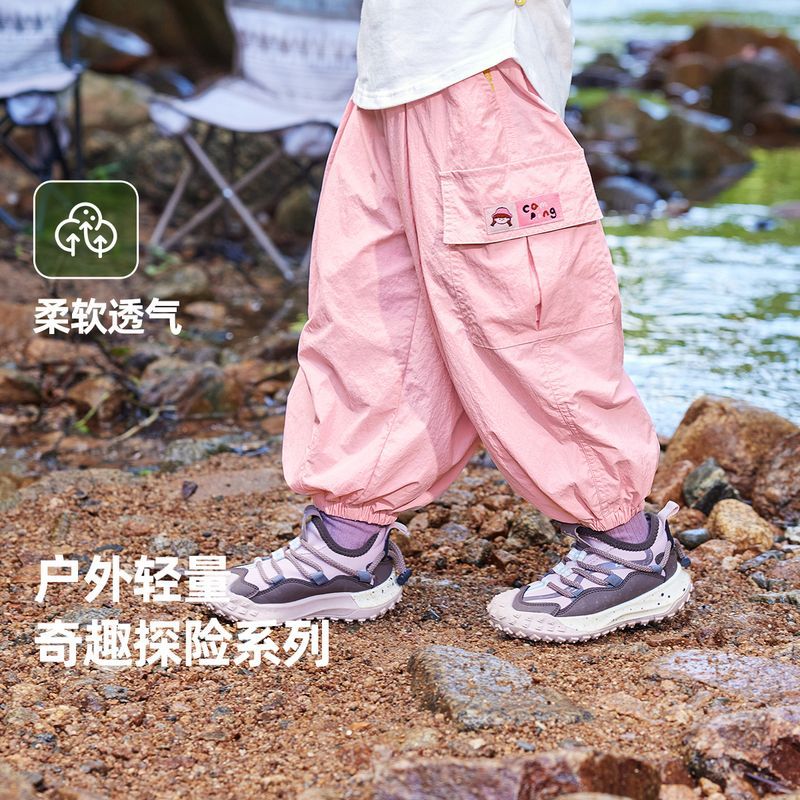 儿童工装裤嘟嘟家秋季裤子2026新款宝宝长裤春秋童装女童洋气衣服