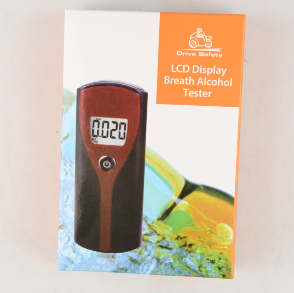 6880呼吸式酒精测试仪 便携式酒精检测器 酒精测试仪 防醉驾 夜光