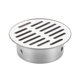 304 thick stainless steel floor drain plug-in garden outdoor round roof floor drain waterless seal large displacement floor drain