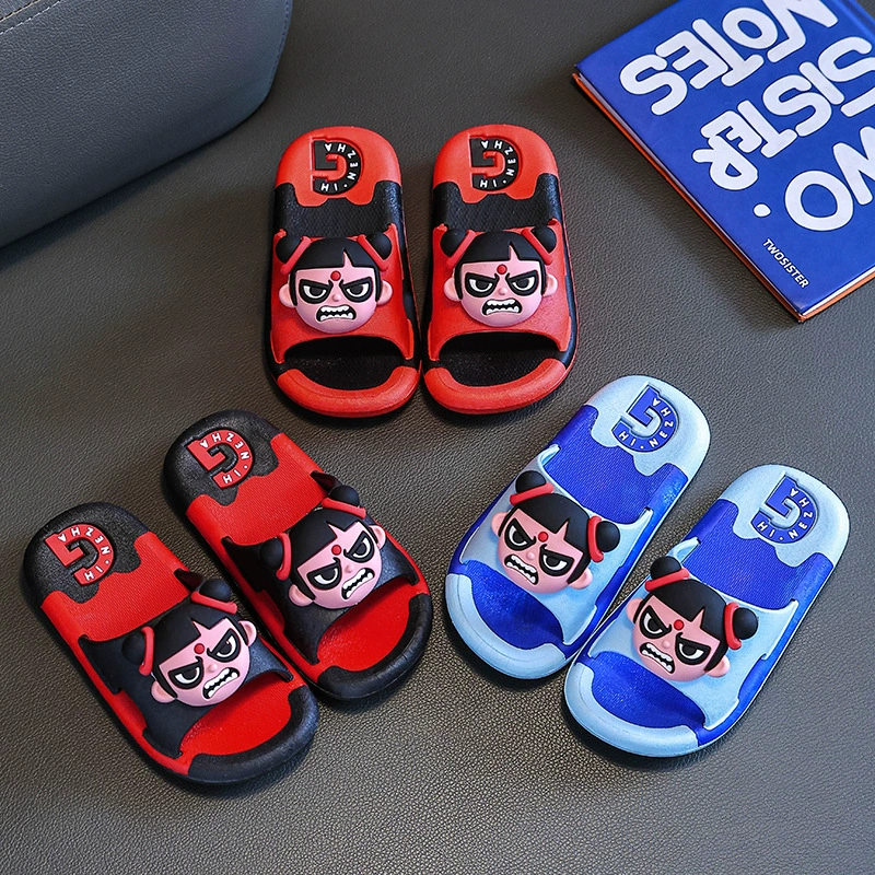 Нежские тапочки детские тапочки мальчик летом в домашней ванной нескользящие детские тапочки