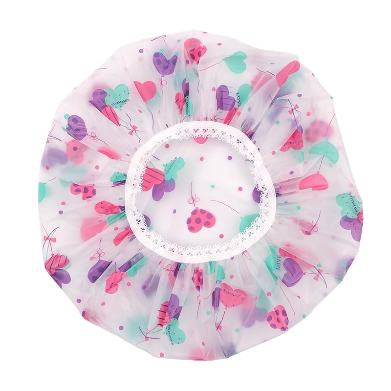 Gorro de ducha impermeable para adultos, baño de ducha para mujeres coreanas, limpieza de tareas del hogar, capucha a prueba de polvo, sombrero de cocina a prueba de aceite y humo