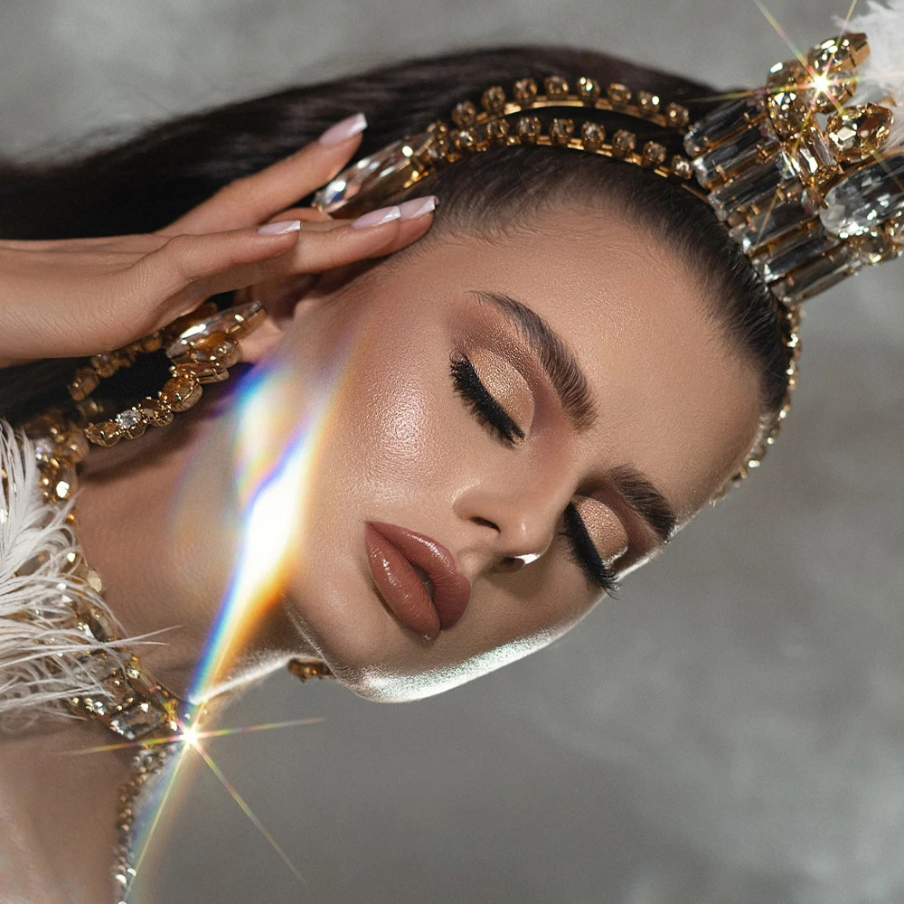 Feather Crystal Crown Headdress With Rhinestone For Special Occasions_voghion.com