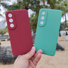 适用SAM三星A55 5G直边磨砂TPU魅眼手机壳 磨砂瞳眼精孔防摔软套