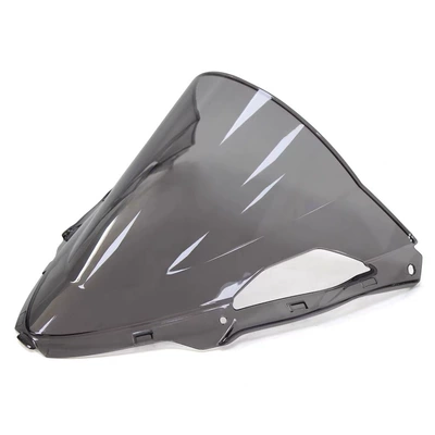 Suitable for Kawasaki Zx6R Windscreen Motorcycle front windshield - grey