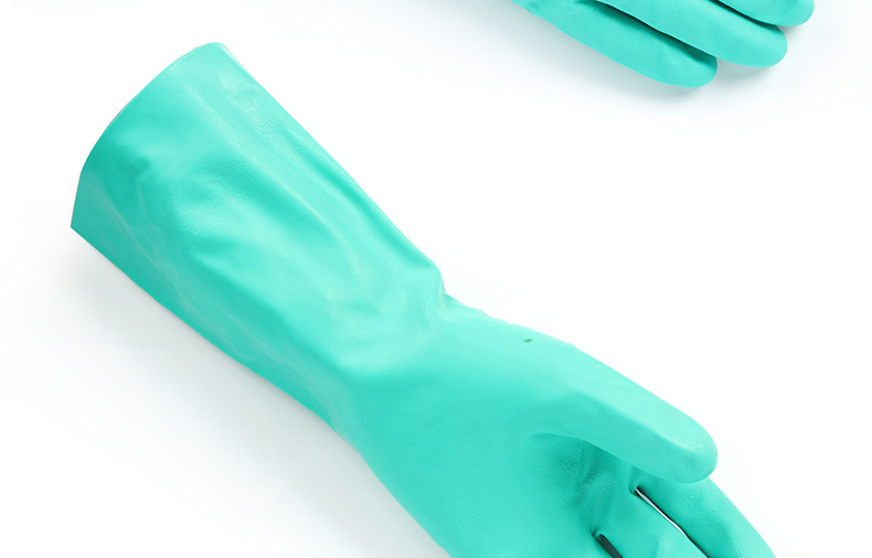 Ansell安思尔 37-175丁腈橡胶防化手套 耐酸碱劳保手套 耐油