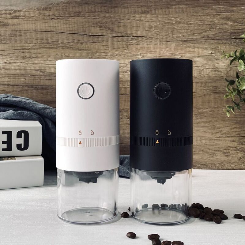Amazon automatic coffee grinder USB rechargeable coffee machine portable electric bean grinder Mill