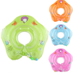 Hot selling inflatable children's neck collar baby learning to swim plum blossom baby swimming ring newborn swimming training collar
