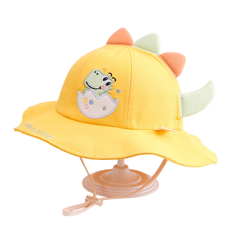 Sombrero para bebés primavera y otoño delgado lindo super pequeño mes de edad pescador sombrero universal sombrero para bebés de dibujos animados