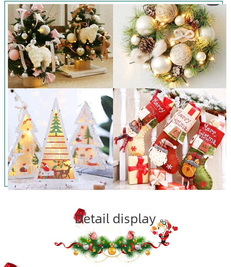 Christmas wreath simulation candle holder red berry wreath grass strip red berry pine needle home decoration price promotion_voghion.com