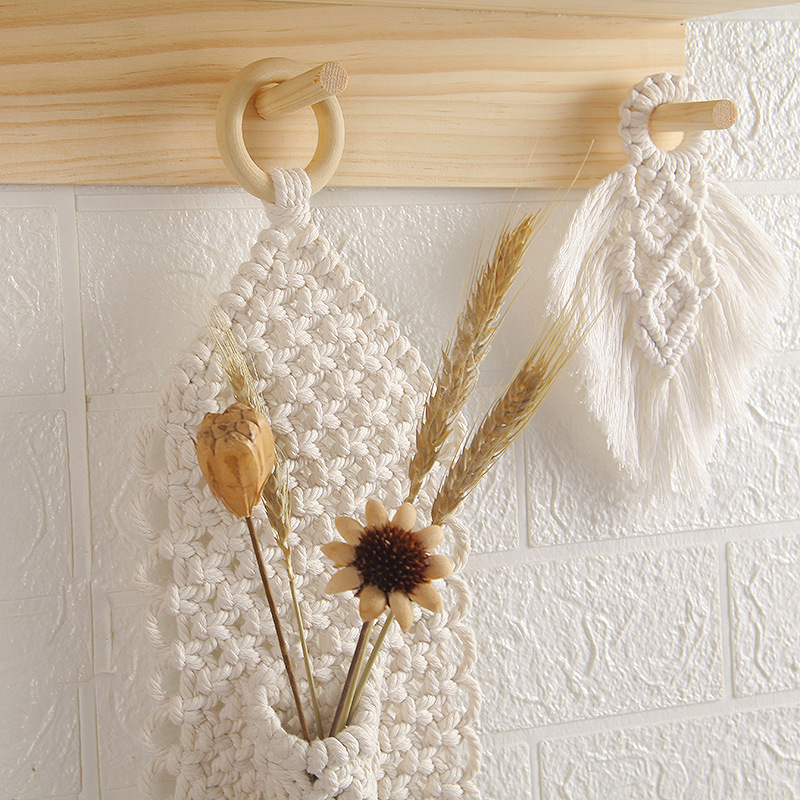 Bohemian Style Cotton Rope Woven Home Decor Hanging Ornament display picture 4