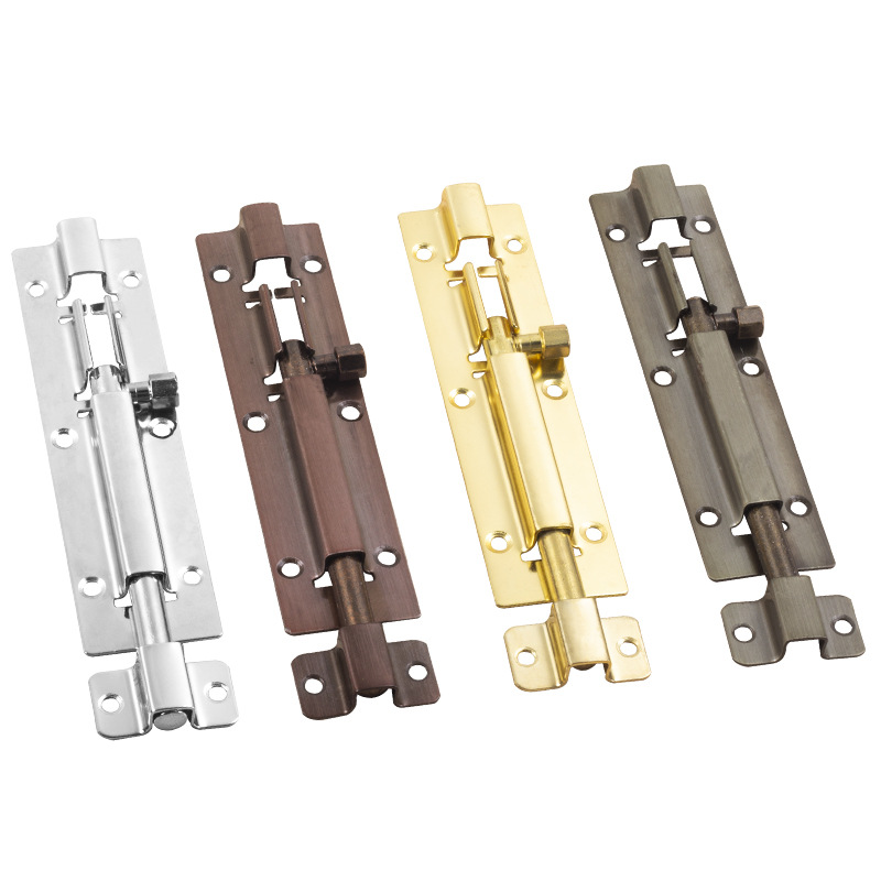 Acero inoxidable resorte cerradura engrosado cerradura automática cerradura de puerta de madera cerradura china cerradura antirrobo cerradura de puerta de ventana de baño