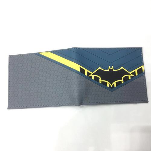 Superhero Wallet Short Wallet Wallet for Students Men and Women Comic Superhero Comic Peripheral Wallet