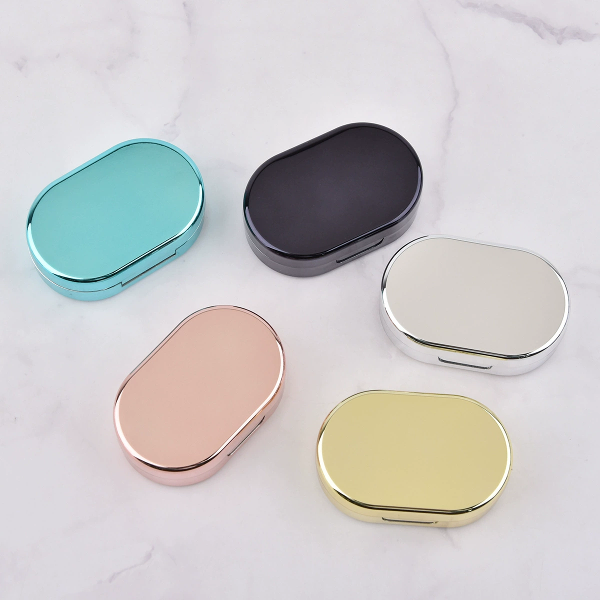 Small handheld invisible glasses, simple and elegant design, mirror effect