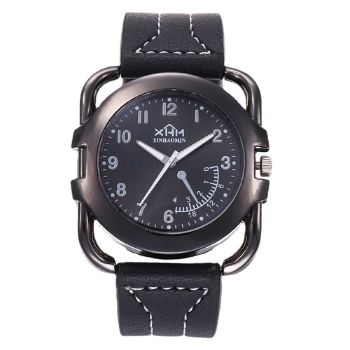 Men's Watch Gift Set Wallet Belt Perfume Quartz Watch Set Wholesale 6 Piece Set