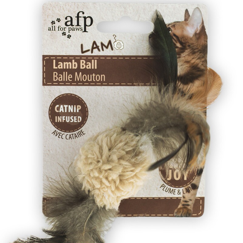 all for paws AFP lamb cat toy pet toy cat