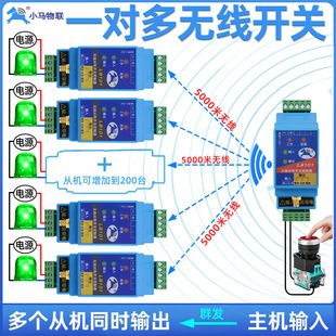 Wireless Remote Control Switch One-To-Many Remote Controller Alarm Signal Synchronization Transmission Module Multi-Channel Bidirectional Feedback