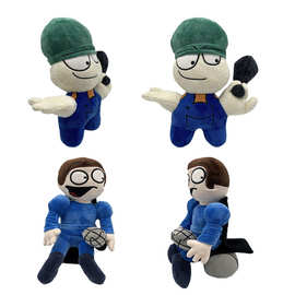 跨境新品dave and bambi plush戴夫朋友公仔毛绒玩偶玩具礼品代发