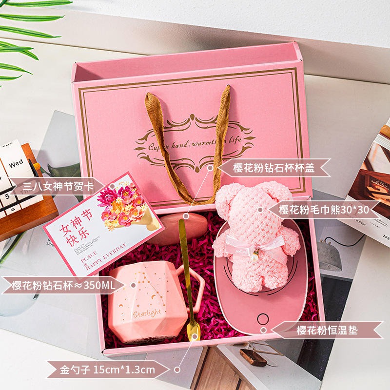 Recuerdos prácticos, tazas termostáticas de cerámica, sets de regalo creativos, regalos sorpresa, premios para eventos empresariales, obsequios, regalos de agradecimiento