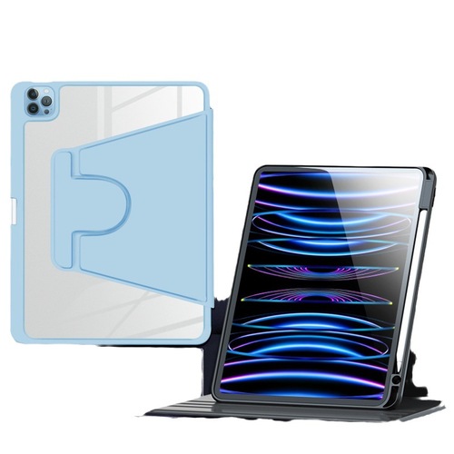 Suitable for iPad Air 5 case 360 rotation acrylic Pro 11-inch with stylus slot 10.9 tablet 10.2 shell