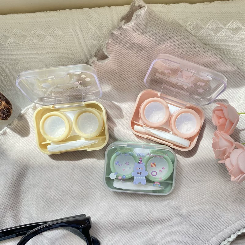 Бренд невидимый портативный очки, хранение коробка, простой и элегантный дизайн