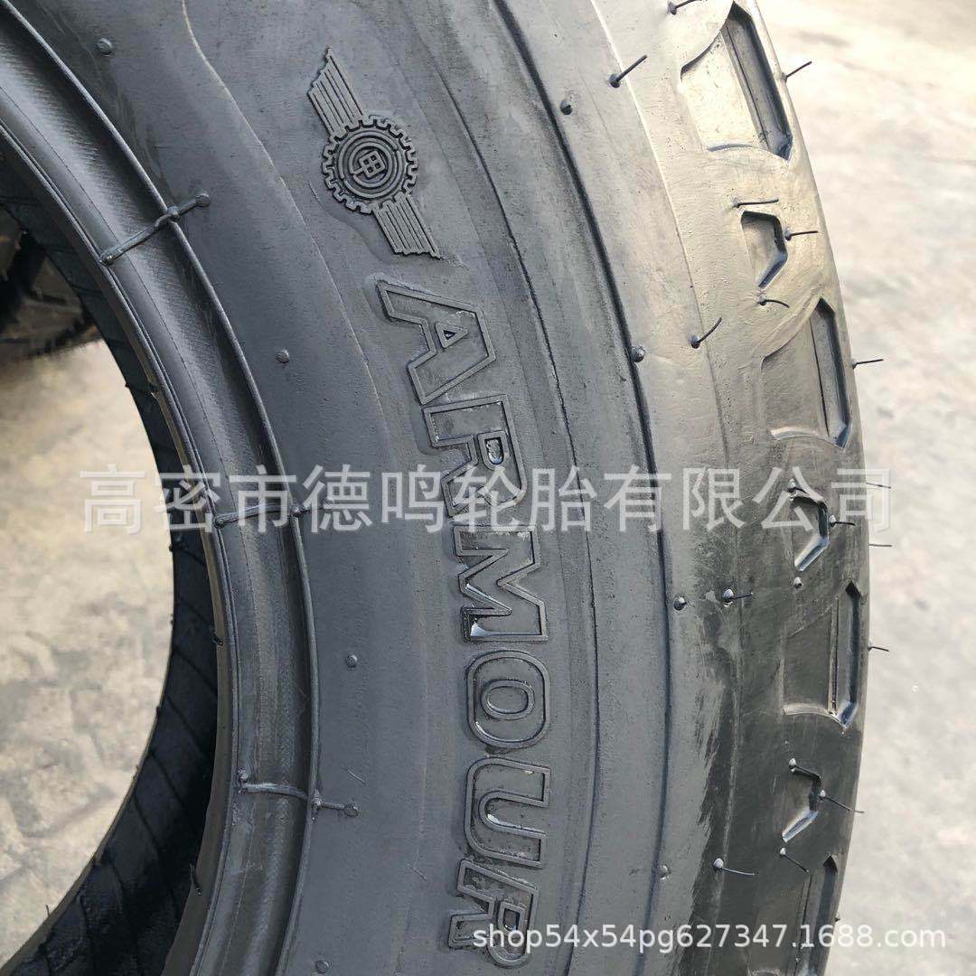 Dos cabezas ocupado ingeniería neumático 11L-16 maquinaria agrícola cortacésped guía rueda curva patrón engrosamiento